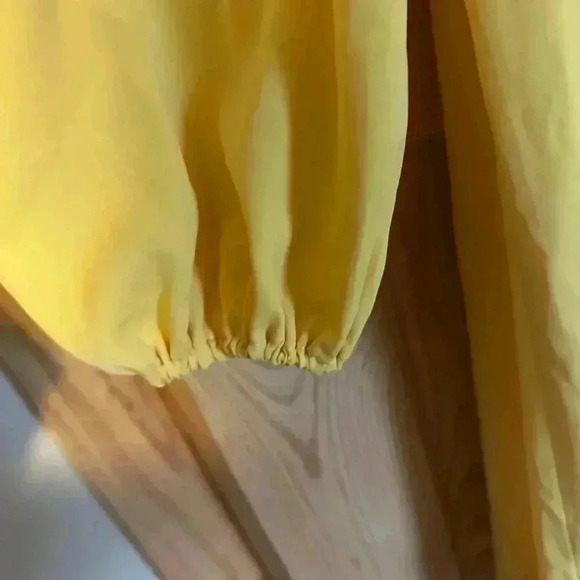 Women's Color Block Lantern Long Sleeve Dress Summer Party Dress Size Small - Picture 4 of 7